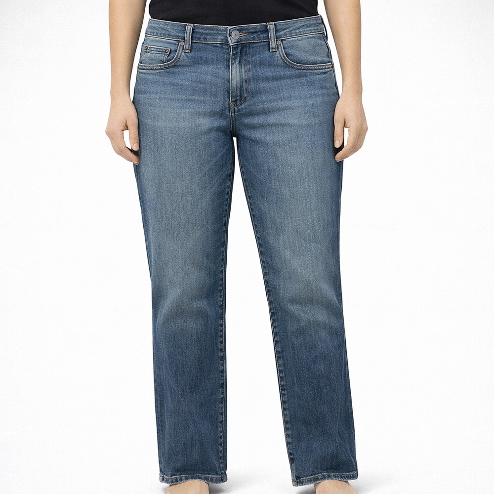 NEW Kut From The Kloth Catherine Jeans Size 16 Boyfriend Fit Stretch